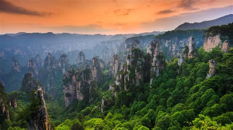 Zhangjiajie National Forest Park Enchanting Views and Sky-High Wonders!